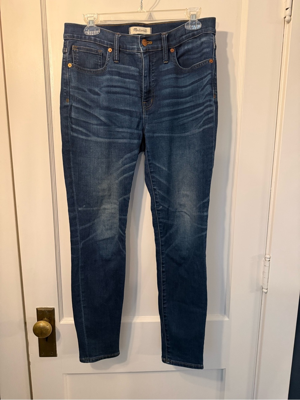 Madewell Dark Indigo Skinny Jeans